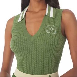 Weworewhat tennis collared top brand new with original tags